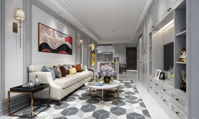 صحنه سه بعدی آپارتمان 42 (تری دی مکس+ ویری)