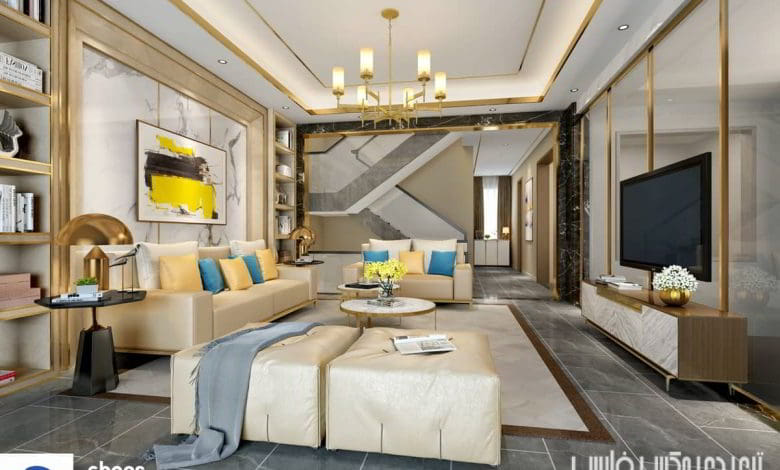 صحنه سه بعدی آپارتمان 65 (تری دی مکس+ ویری)