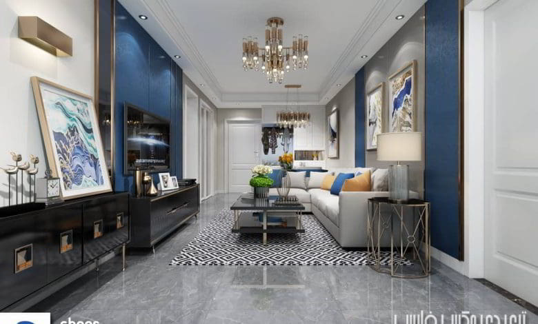 صحنه سه بعدی آپارتمان 88 (تری دی مکس+ ویری)