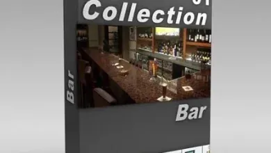 دانلود مدل سه بعدی بار DigitalXModels – Volume 01 – Bar
