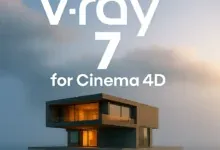 دانلود ویری سینما فودری Chaos V-Ray 7.10.01 Cinema 4D [آموزش کرک]