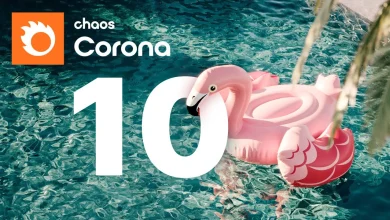 آموزش ویژگی های جدید Chaos Corona 10 در 3ds Max