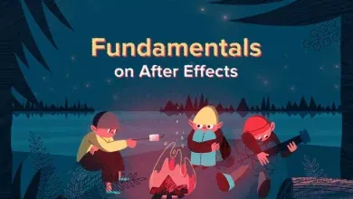 دانلود آموزش Motion Design School – Fundamentals on After Effects Course