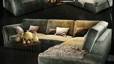 دانلود مدل سه بعدی مبل Sofa natuzzi Lilium