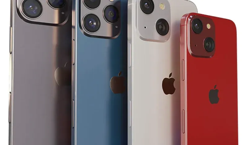 مدل سه بعدی گوشی آیفن 13 تری دی مکس پرو مکس + مینی Apple iPhone