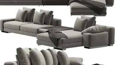 دانلود مدل سه بعدی کاناپه تری دی مکس Arketipo Atlas