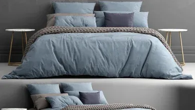 مدل سه بعدی تخت خواب تری دی مکس + ویری Bed from bedding adairs australia