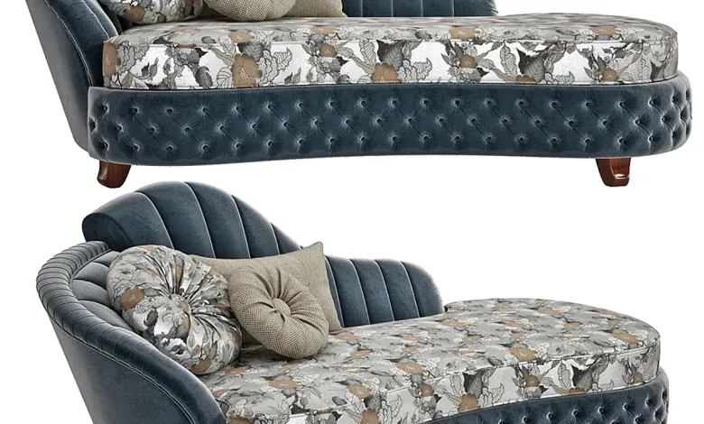 دانلود مدل سه بعدی تخت خواب نیمکت Couch Bedding Sipario