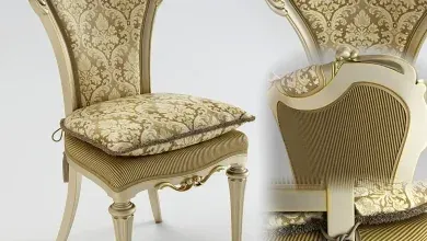 مدل سه بعدی صندلی تری دی مکس BelCor «ORLEANS» OR0171BY