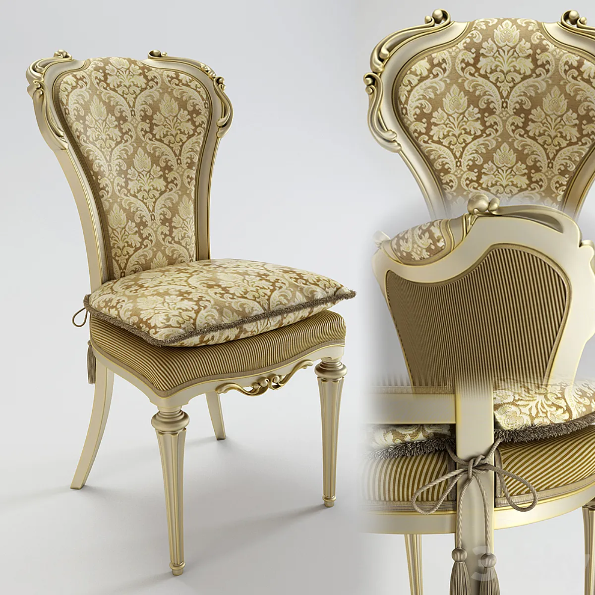 مدل سه بعدی صندلی تری دی مکس BelCor «ORLEANS» OR0171BY