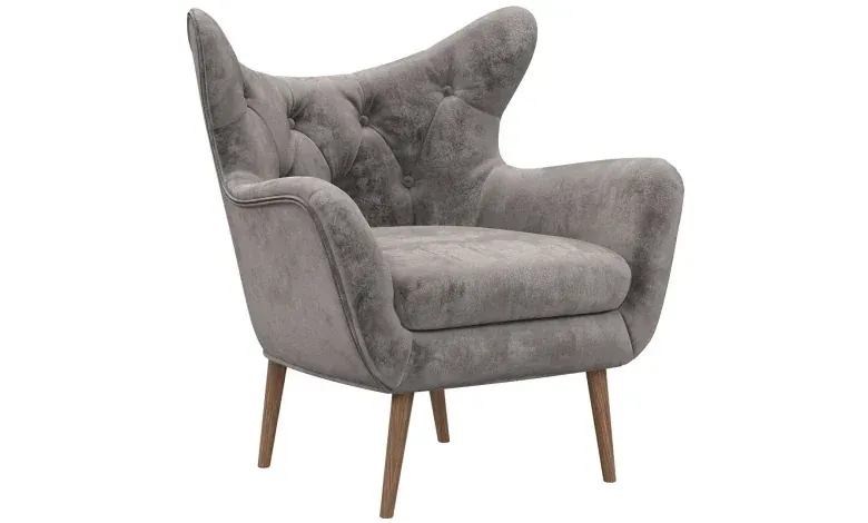 مدل سه بعدی صندلی تری دی مکس Bouck Wingback Chair