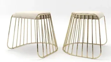 دانلود مدل سه بعدی Bride’s Veil Low Stool