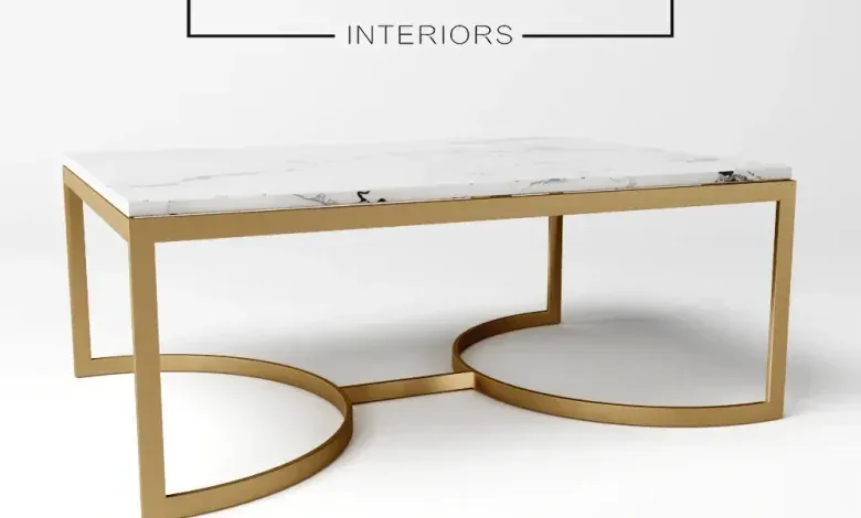 مدل سه بعدی میز ساده تری دی مکس + ویری 3dsky – CAZARINA Table