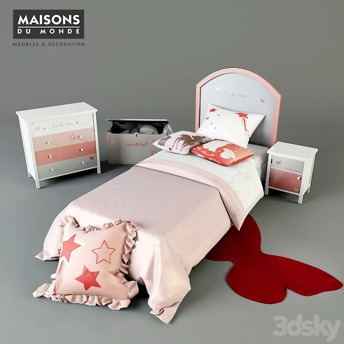 3dsky – Children room STELLA Maisons Du Monde