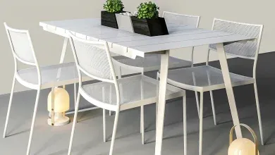 دانلود 3dsky – Copenhagen Chairs & Table – Table + Chair