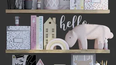 دانلود 3dsky - Decorative set for baby girl