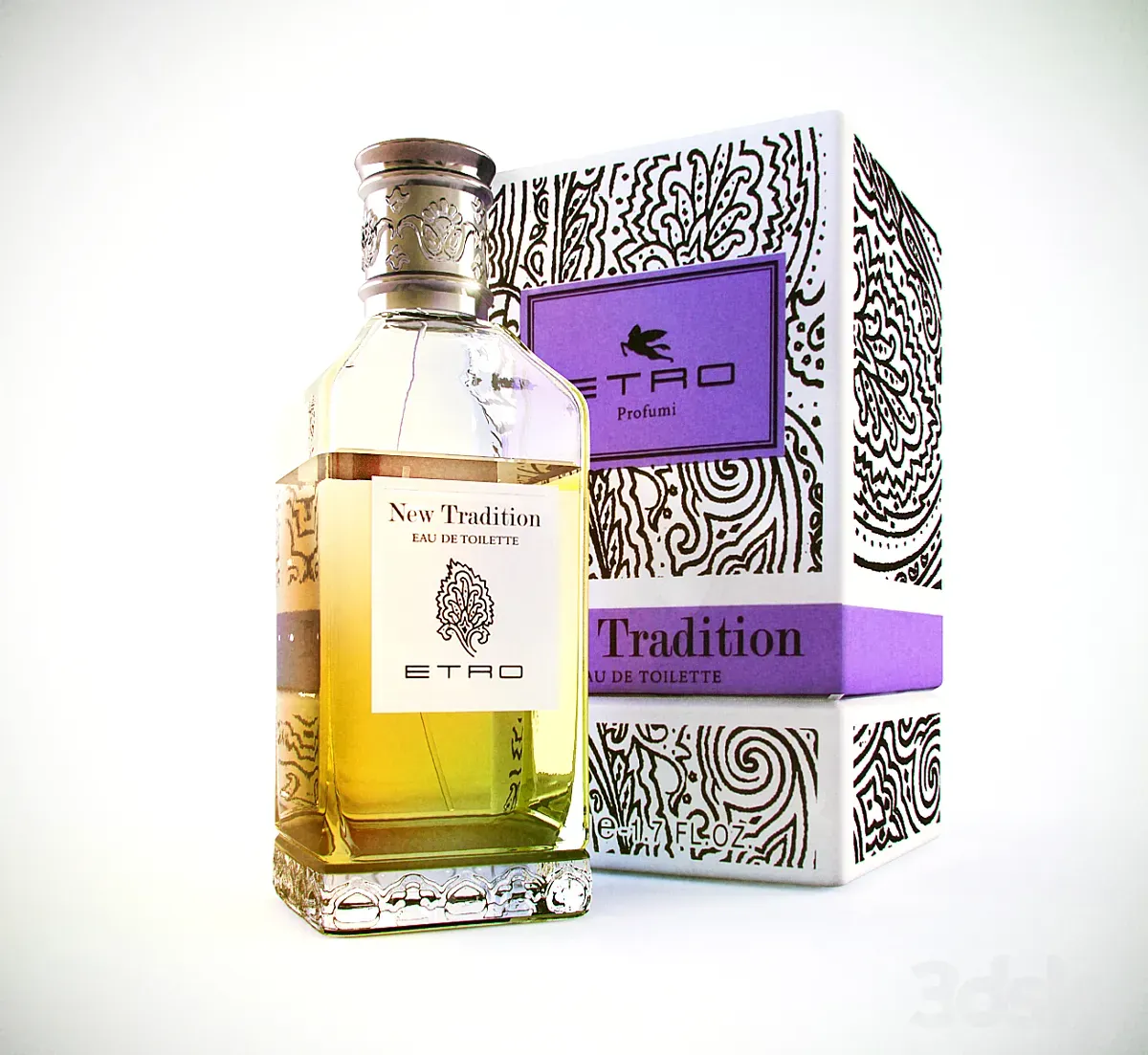 مدل سه بعدی عطر 3dsky – ETRO New Tradition Perfume