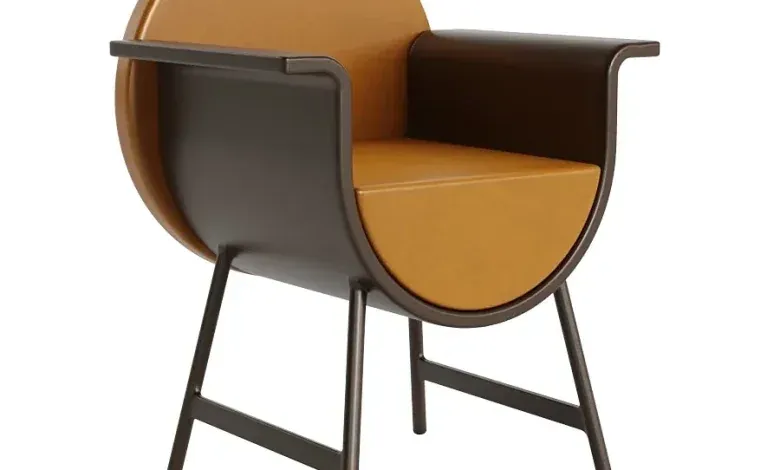 دانلود 3dsky – Half Moon Chair