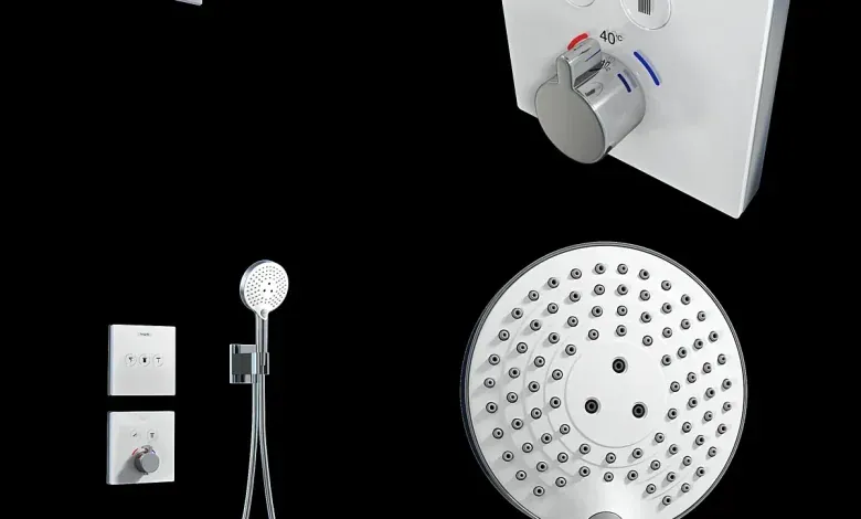 دانلود 3dsky – Hansgrohe Shower Rainmaker Select 460 3jet
