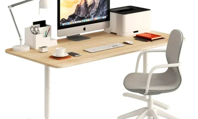 دانلود Cgmood – Ikea Bekant Desk And Lngfjll Chair