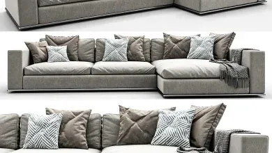 دانلود 3dsky – Minotti Hamilton Arrangement 02