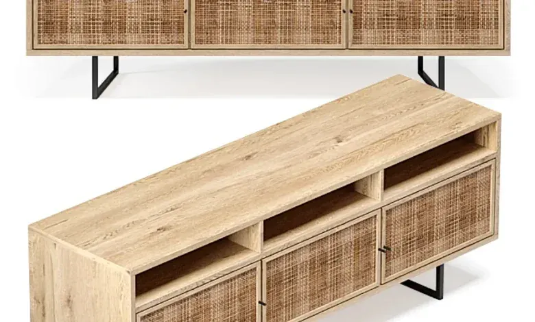 دانلود 3dsky – Natural Cane Media Console