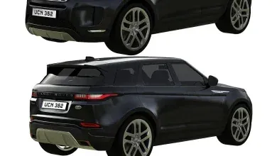 دانلود 3dsky – Range Rover Land Rover Evoque