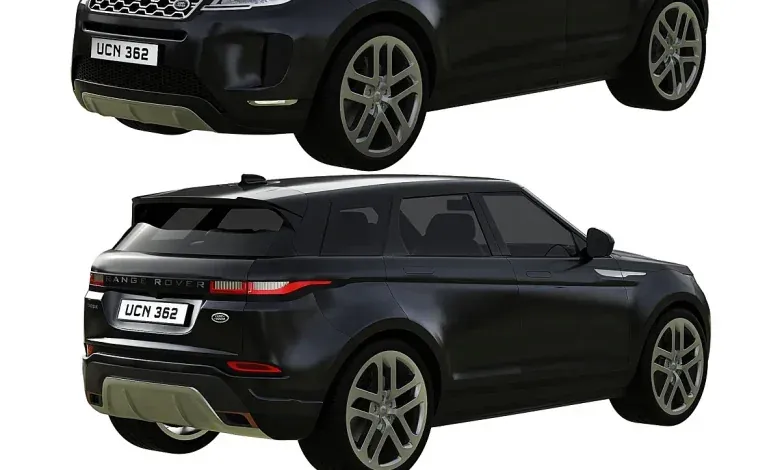 دانلود 3dsky – Range Rover Land Rover Evoque