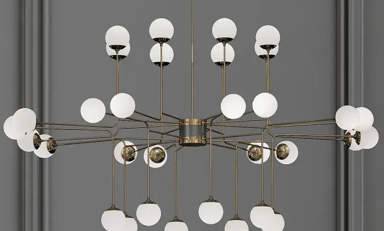 دانلود 3dsky – Roll & Hill Modo 10 Globe Chandelier