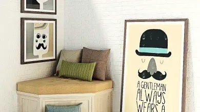 دانلود 3dsky – Set for hallway with pictures
