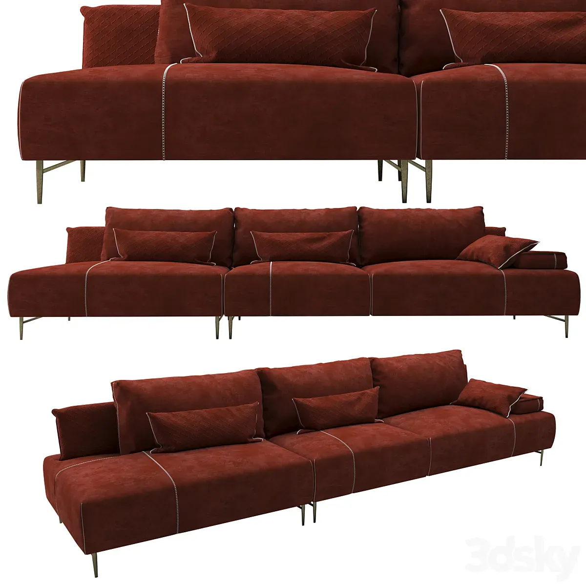 دانلود 3dsky - Sofa SAKS