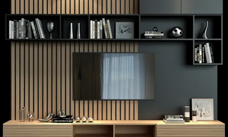 دانلود 3dsky – TV Wall set 39