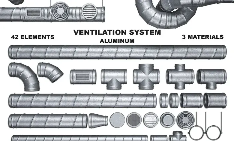 دانلود 3dsky – Ventilation System