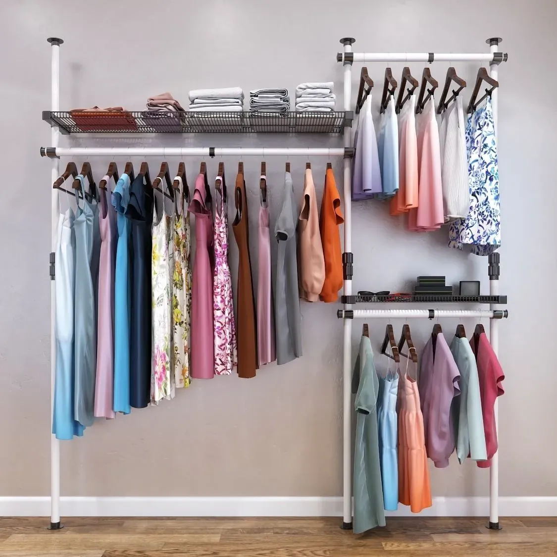 مدل سه بعدی کمد لباس زنانه و لباس تری دی مکس + ویری cgtrader - Women's wardrobe