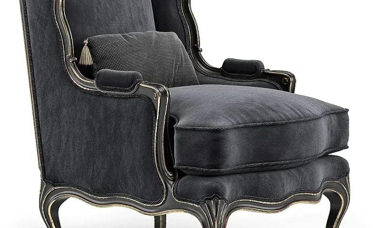 دانلود 3dsky – Louis XV Bergere Wing Armchair