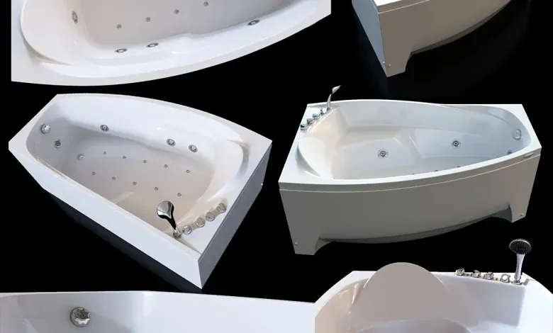آبجکت وان حمام 3dsky – Acrylic hydromassage bath Doctor Jet Laluna