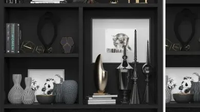 دانلود قفسه دکوراتیو تری دی مکس Turbosquid – Decorative Set-20