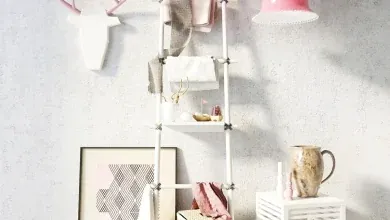 دانلود مدل سه بعدی دکوراتیو کرونا 3dsky – decor san site + Ladder-hanger