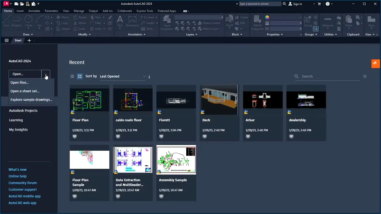 نرم افزار مدلسازی سه بعدی اتوکد AutoCAD