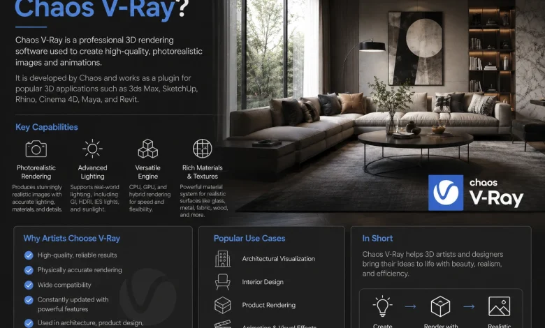 ویری چیست؟ آموزش Chaos vray