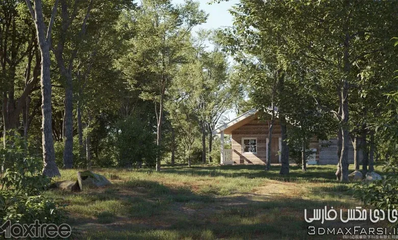 آبجکت گل و بوته تری دی مکس Maxtree – Plant Models Vol 4