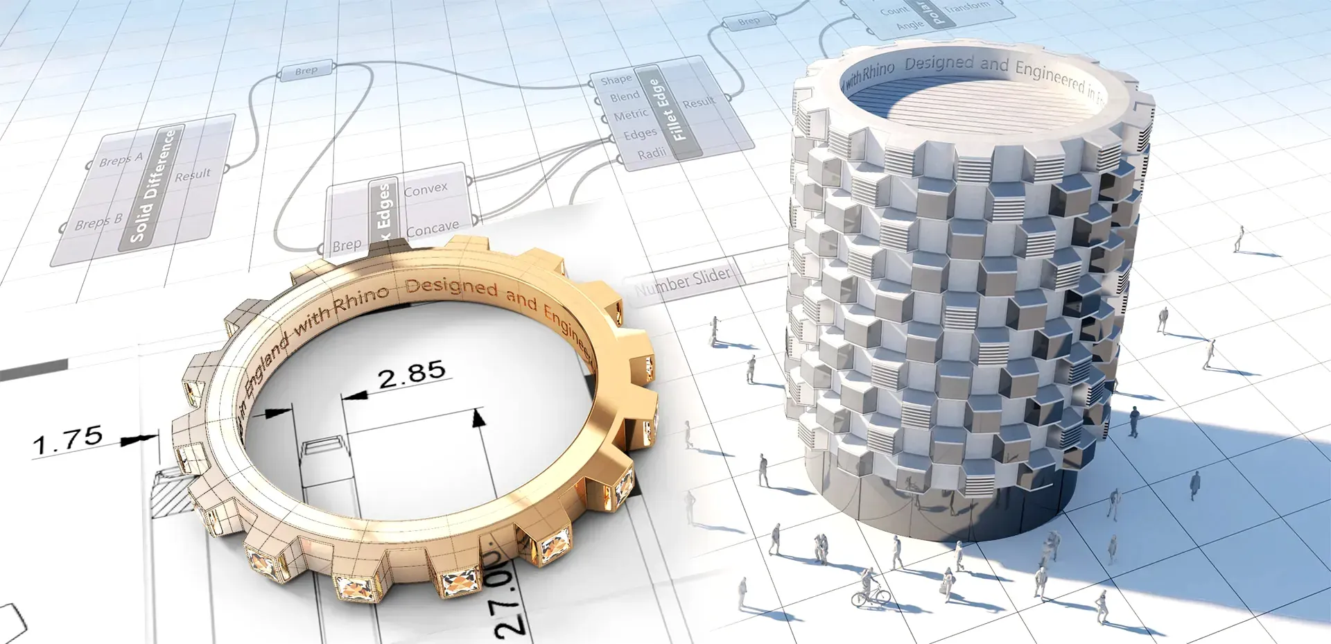 نرم افزار مدلسازی سه بعدی راینو Rhino