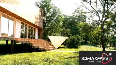 مدل سه بعدی درخت تری دی مکس Maxtree – Plant Models Vol. 46