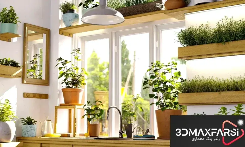 مدل سه بعدی گل واقع گرایانه تری دی مکس Maxtree – Plant Models Vol. 57