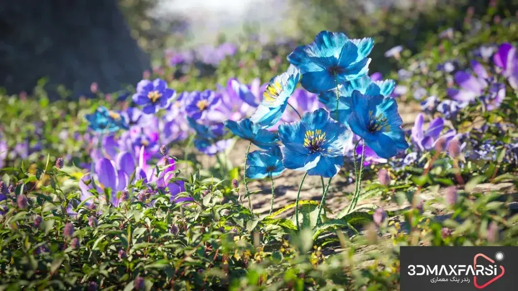 آبجکت گل Maxtree – Plant Models Vol 91