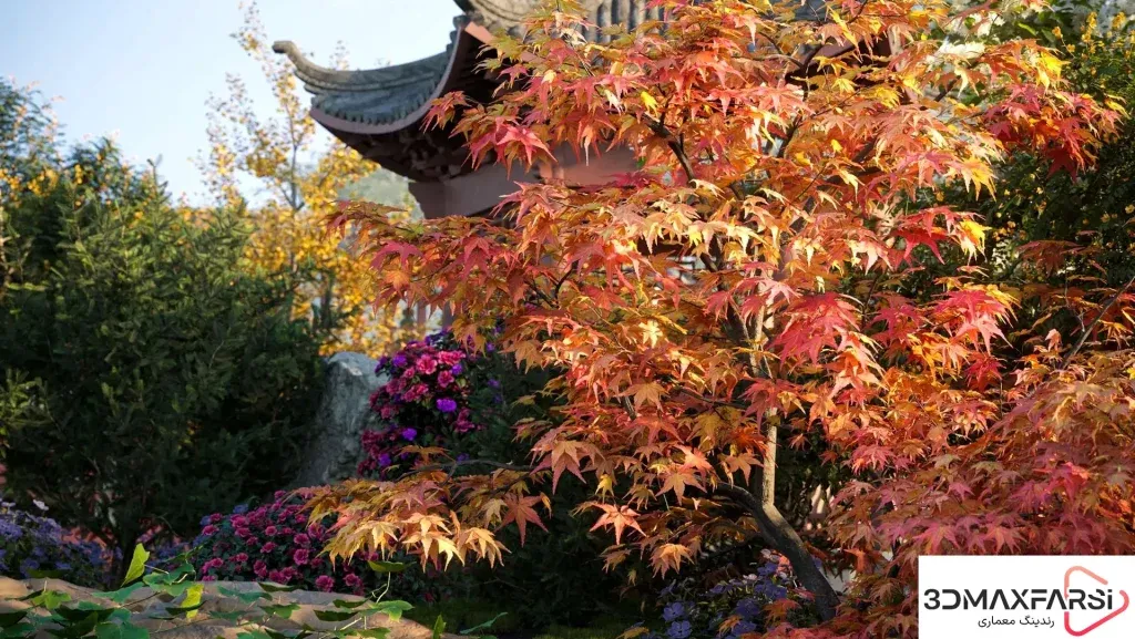 درخت پاییزی Maxtree – Plant Models Vol 86