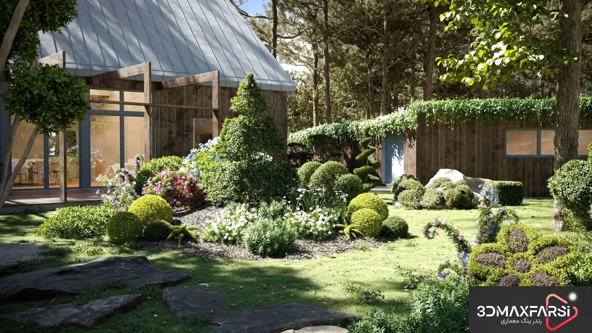 دانلود رایگان! مجموعه گیاهان 3D حرفهای – Maxtree Plant Models Vol 104