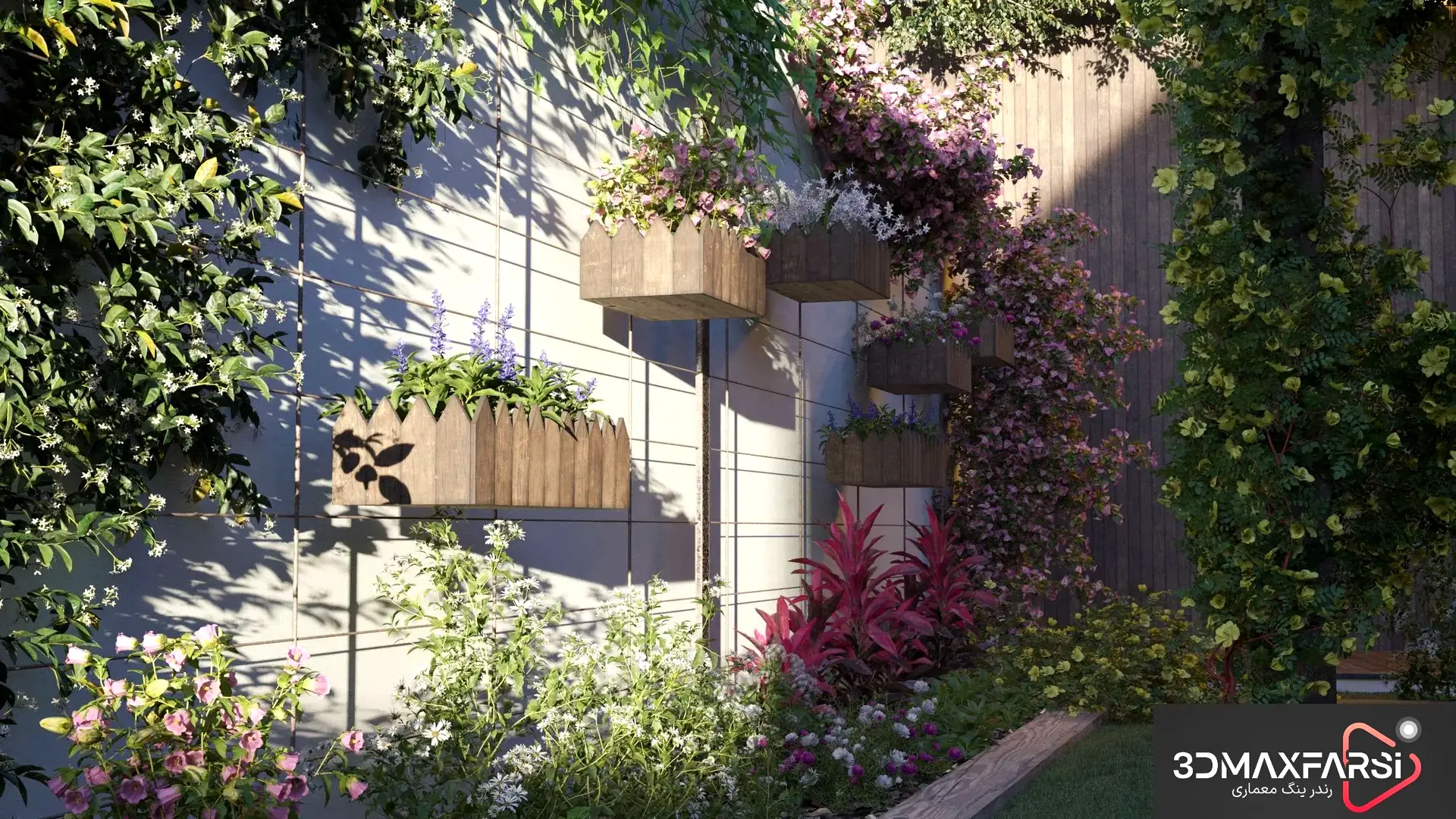 دانلود رایگان! مجموعه مدل‌های سه‌بعدی گیاهان حرفه‌ای – Maxtree Plant Models Vol 105