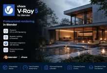 دانلود ویری برای بلندر Chaos V-Ray 7 for Blender 5.1
