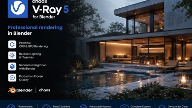 دانلود ویری برای بلندر Chaos V-Ray 7 for Blender 5.1